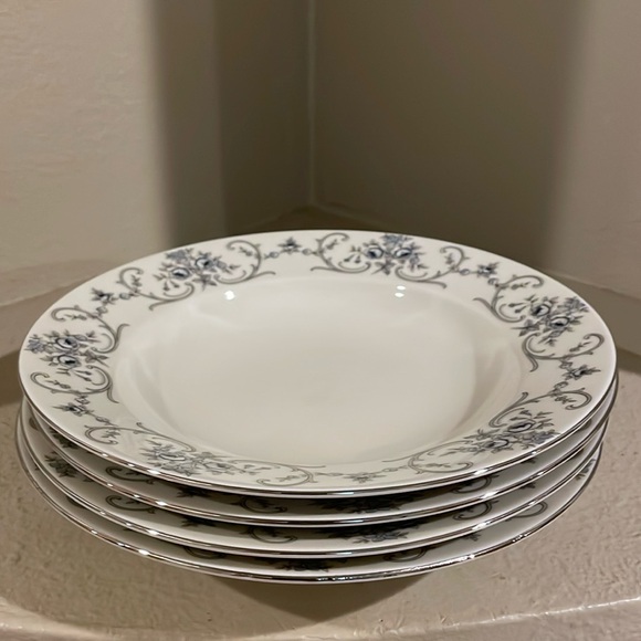 VTG- Johann Haviland Bavaria Rhineland 4 Wide Rimmed Soup Bowls - Picture 7 of 10